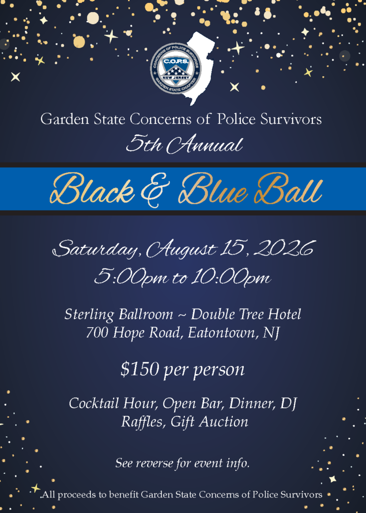 5th Annual Black Blue Ball Invite Front